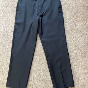 Oobe Mens Dark Grey 36x30 High Rise Slacks Pants NEW